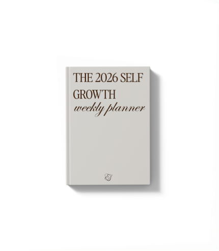 THE 2026 SELF GROWTH WEEKLY PLANNER